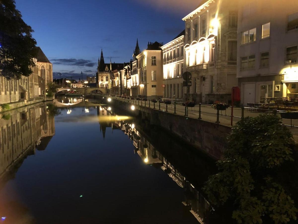 Studio Medieval City Center At River De Leie Ghent Luaran gambar